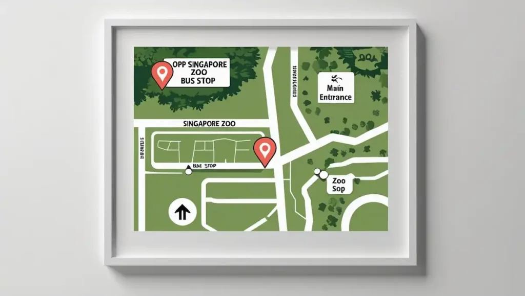How to take the bus to singapore zoo: your complete guide 16 Bus stop locations at singapore zoo: