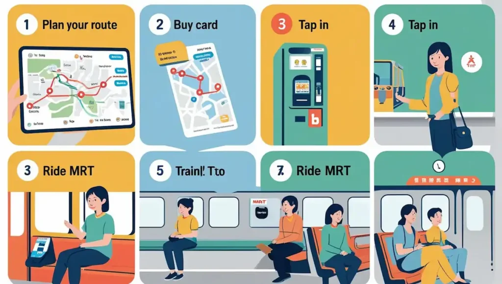 How to use mrt in singapore: simple steps 8 Step-by-step guide to riding the mrt