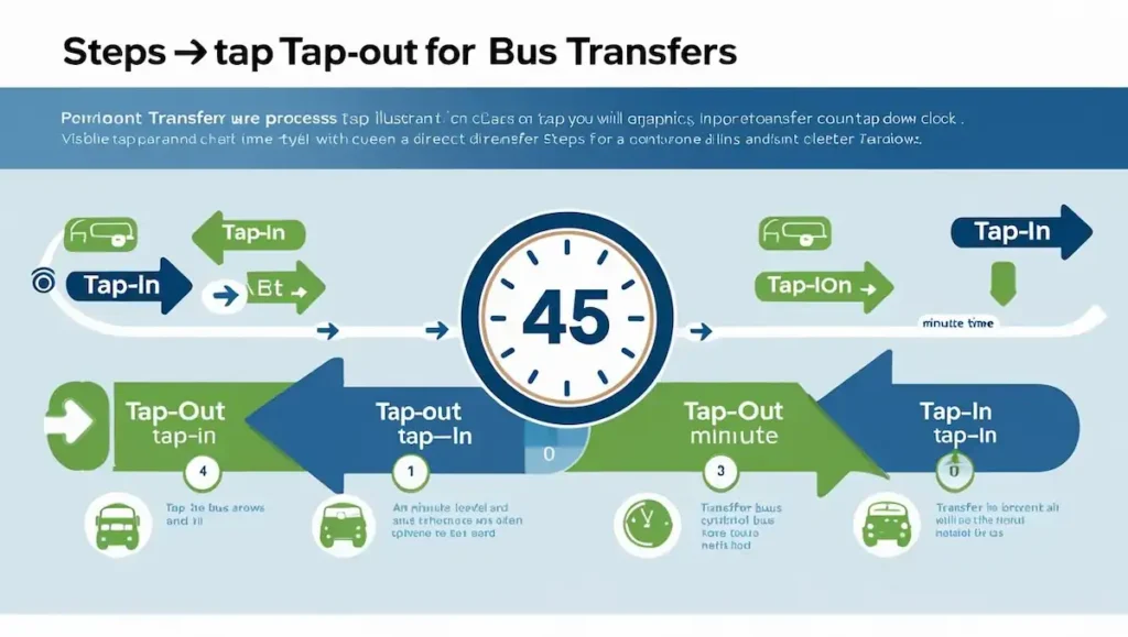 Singapore bus fares 2025: what to pay & how to ride 13 Transfer rules illustration